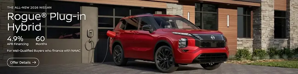 New 2026 Nissan Rogue Plug-In Hybrid